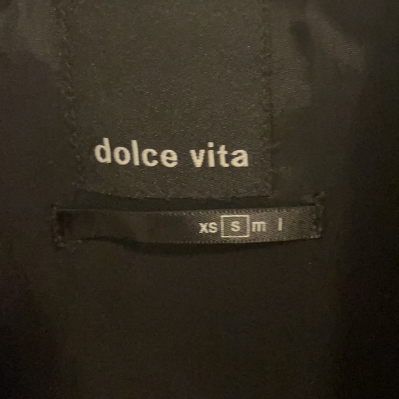 Dolce Vita wool skirt with detachable lapel size s - Picture 2 of 4